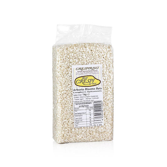 1 kg package of Arborio Risotto Rice, perfect for delicious Italian risotto dishes