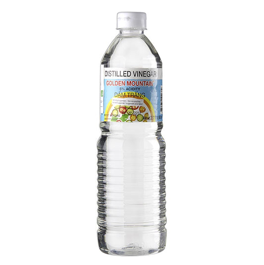 Clear 5% acidity sushi vinegar, 1 liter bottle, imported from Thailand