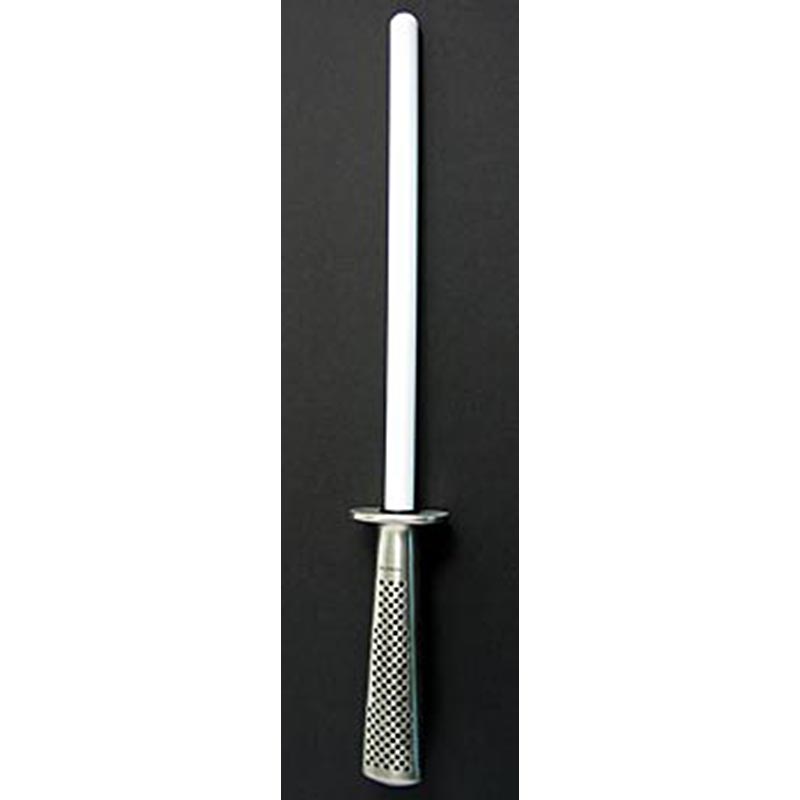 Global G-45 Keramischer Schleifstab, 24cm, 1 St - high-quality ceramic sharpening rod for professional chefs and kitchen enthusiasts