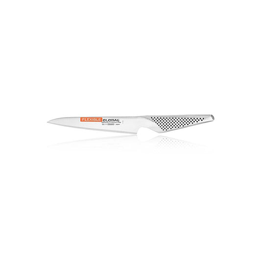 Global GS-11 Kleines Filetiermesser, flexibel, 15cm, 1 St - Ein hochwertiges, flexibles Filetiermesser für präzises Schneiden von Fisch