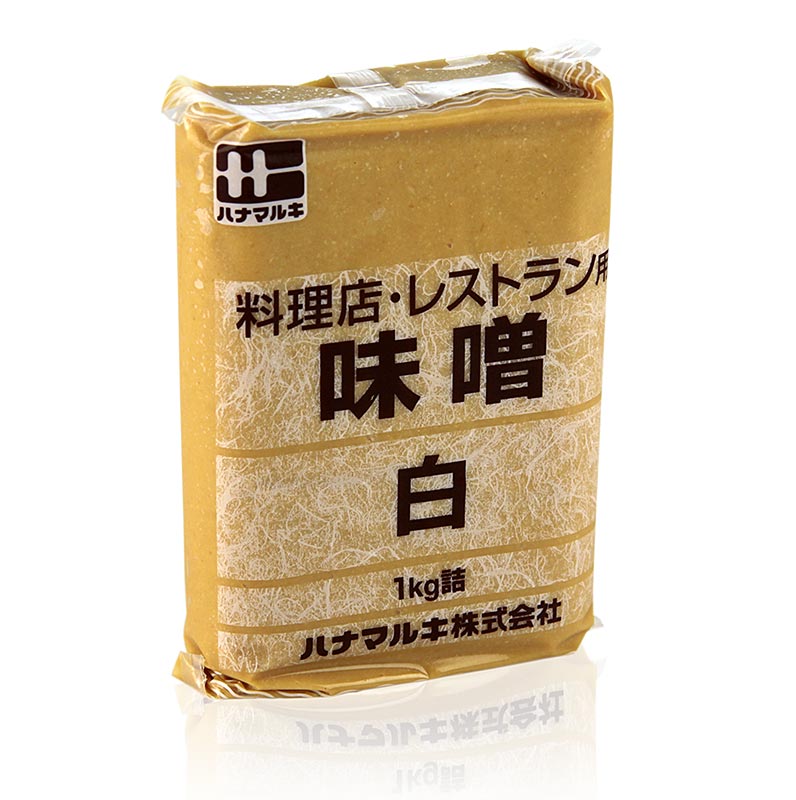 Shiro Miso Würzpaste, eine helle, 1 kg schwere Paste aus Japan, ideal zum Würzen von Gerichten