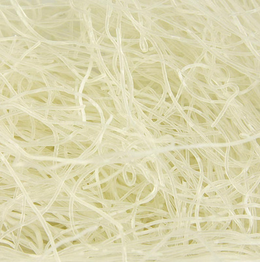 250g package of Glasnudeln, also known as glass noodles, made from starch flour