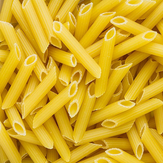 German

Alt Text: Granoro Penne Rigate, gerippt, 7 (5)mm, No26, 12 kg, 24 x 500g - hochwertige italienische Nudeln in praktischer Großpackung für Gastronomie und Großverbraucher