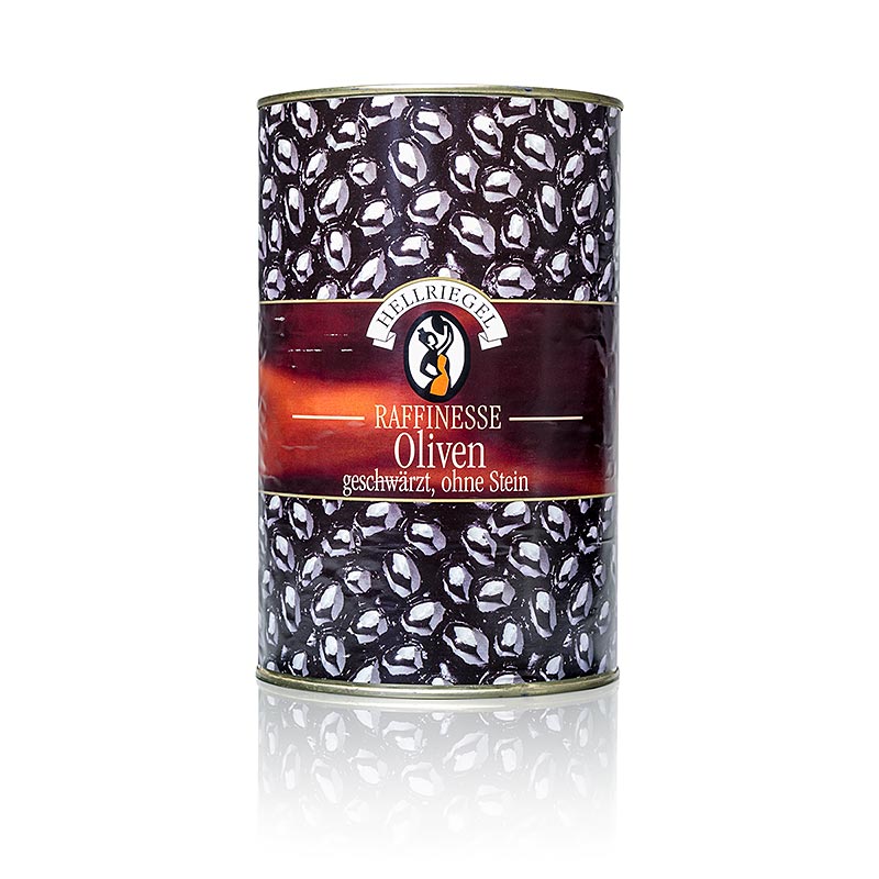 English

Alt text: Large 43 kg container of pitted, black olives in brine, perfect for culinary use