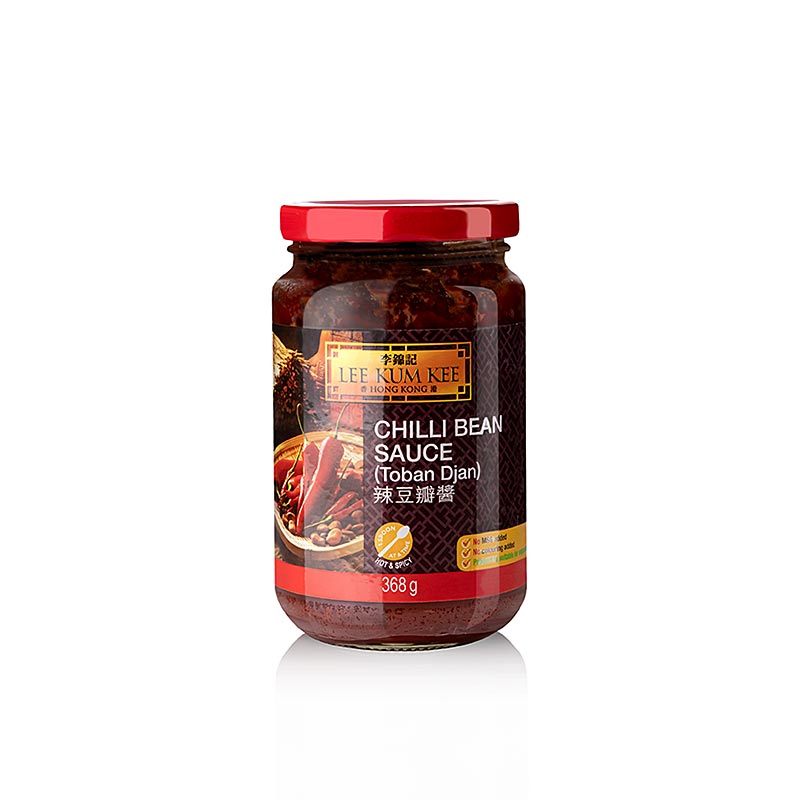 German: Sojabohnenpaste/-sauce - Toban Djan, scharfe Würzsauce, 368 g, ideal zum Würzen von Gerichten