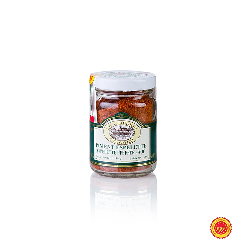 Organic Piment d'Espelette gU, also known as French chili powder, 50g