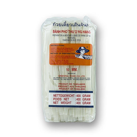 Packung Reis Tagliatelle, 10mm breit, 400 g, traditionelle italienische Nudeln für leckere Pasta-Gerichte