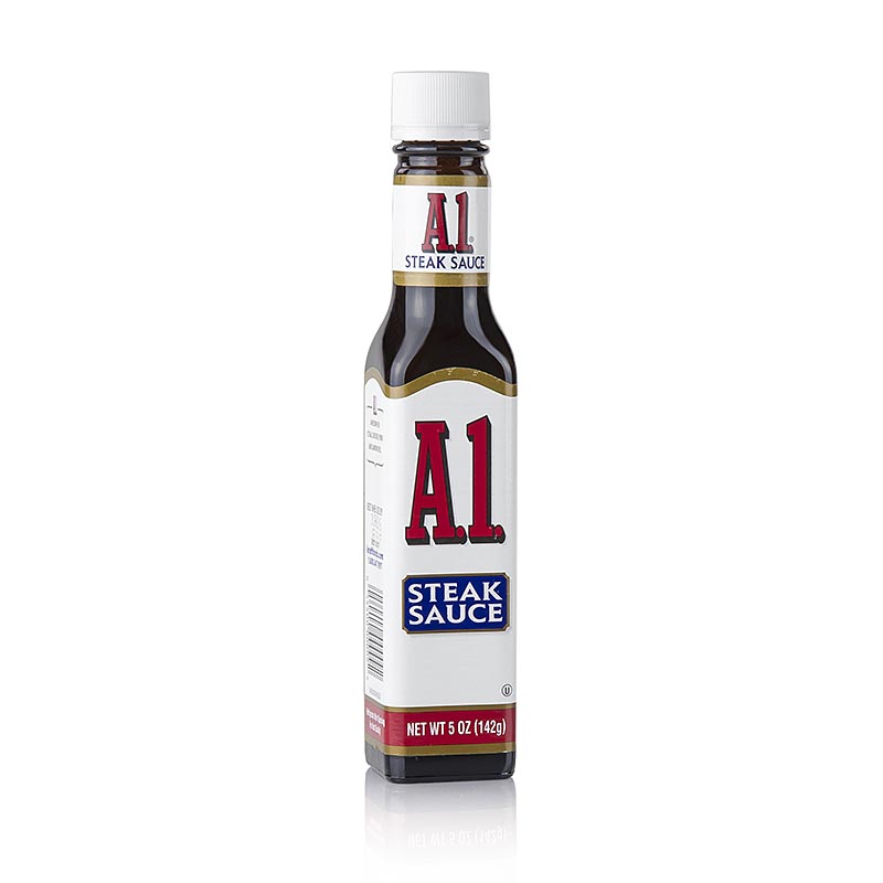 Steak-Sauce A1, 148 ml - köstliche Würzsauce für saftige Steaks und gegrilltes Fleisch