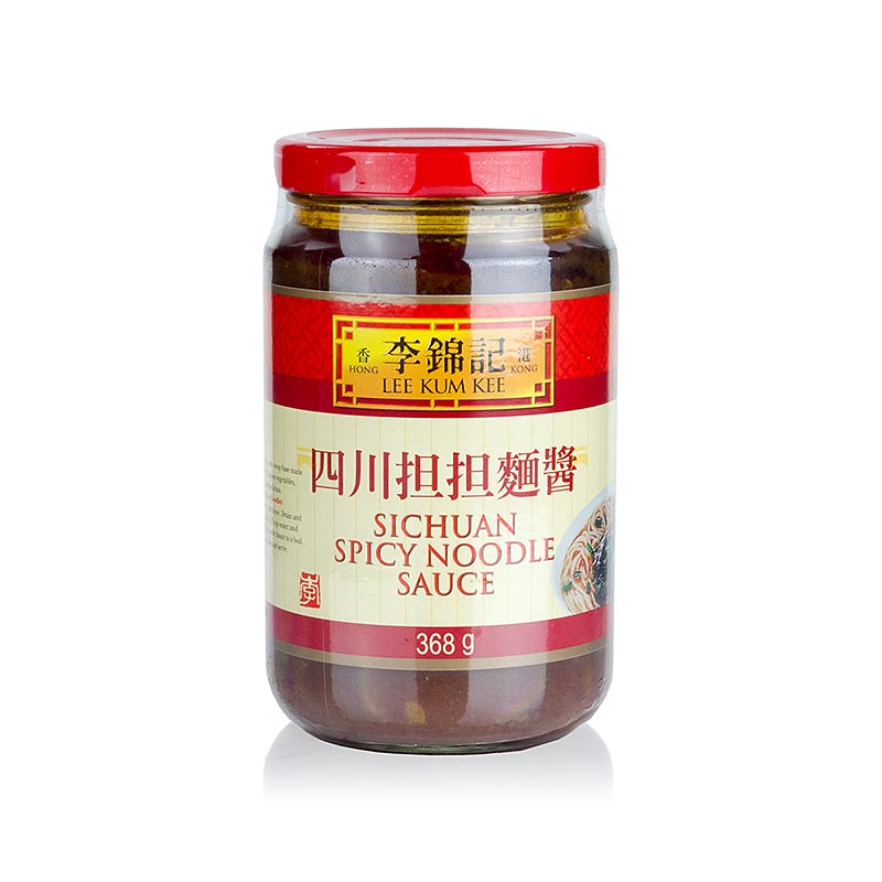 Sichuan Nudel Sauce, würzig, Lee Kum Kee, 368 g - Authentische, würzige chinesische Nudelsauce für asiatische Gerichte