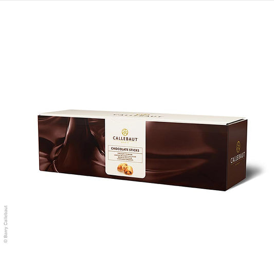 Schokoladenstäbe Zartbitter, backfeste Schokolade, 8cm, 44% Kakao, Callebaut, 1,6 kg, ca300 St - high quality dark chocolate sticks for baking, 44% cocoa content, from Callebaut, 16kg, approximately 300 pieces