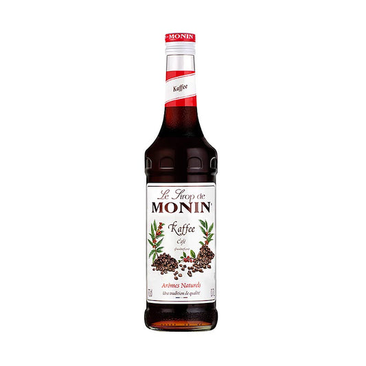 Monin Café Sirup, 700 ml bottle, perfect for adding rich, gourmet flavor to coffee beverages and cocktails