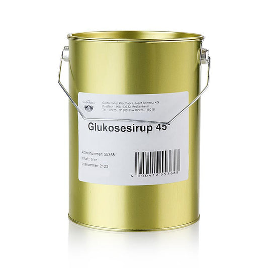 Glukosesirup 45° - Bonbonsirup, 5 kg - Hochwertiger Sirup für die Herstellung von Bonbons, 5 kg Verpackung