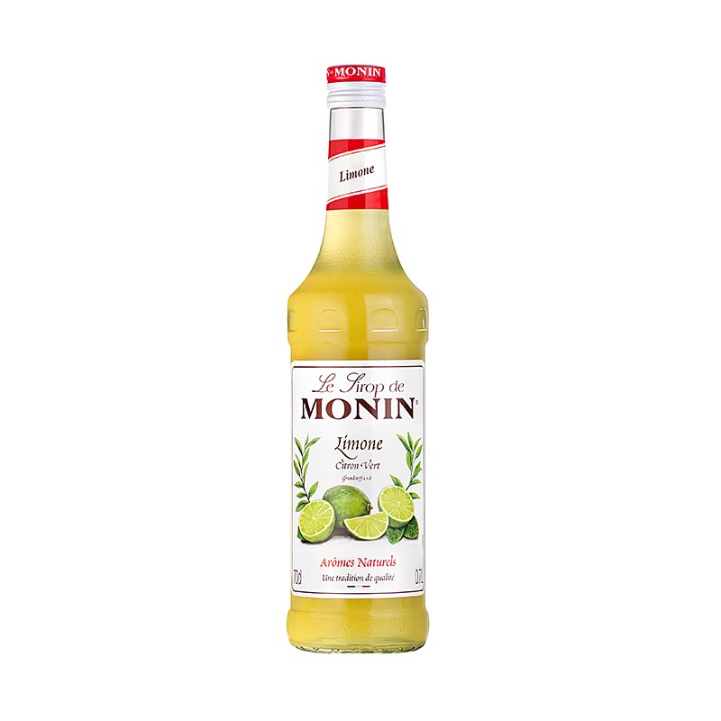 Monin Limonen Sirup, 700 ml - Delicious and versatile lemon syrup for refreshing beverages and culinary creations (English)