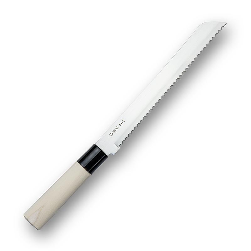 German: Haiku Home HH-06 Pankiri, Brotmesser, 22cm, 1 St - hochwertiges japanisches Küchenmesser für präzises Schneiden und Schneiden von Brot, Gemüse und Fleisch