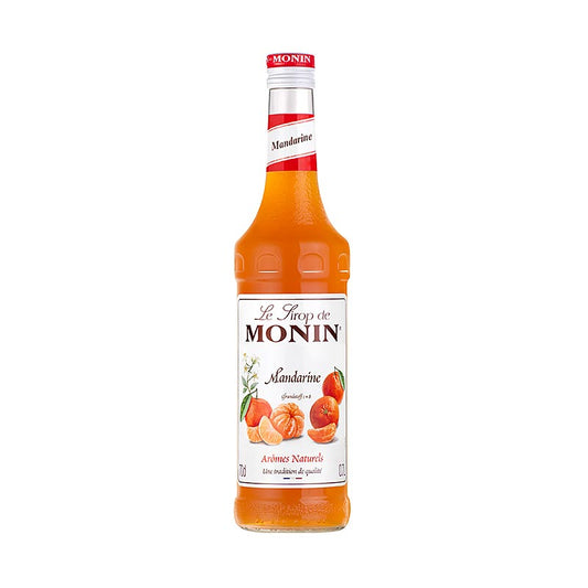 Monin Mandarinen Sirup, 700 ml - köstlicher fruchtiger Sirup für vielseitige Anwendungen in der Küche und für Getränke