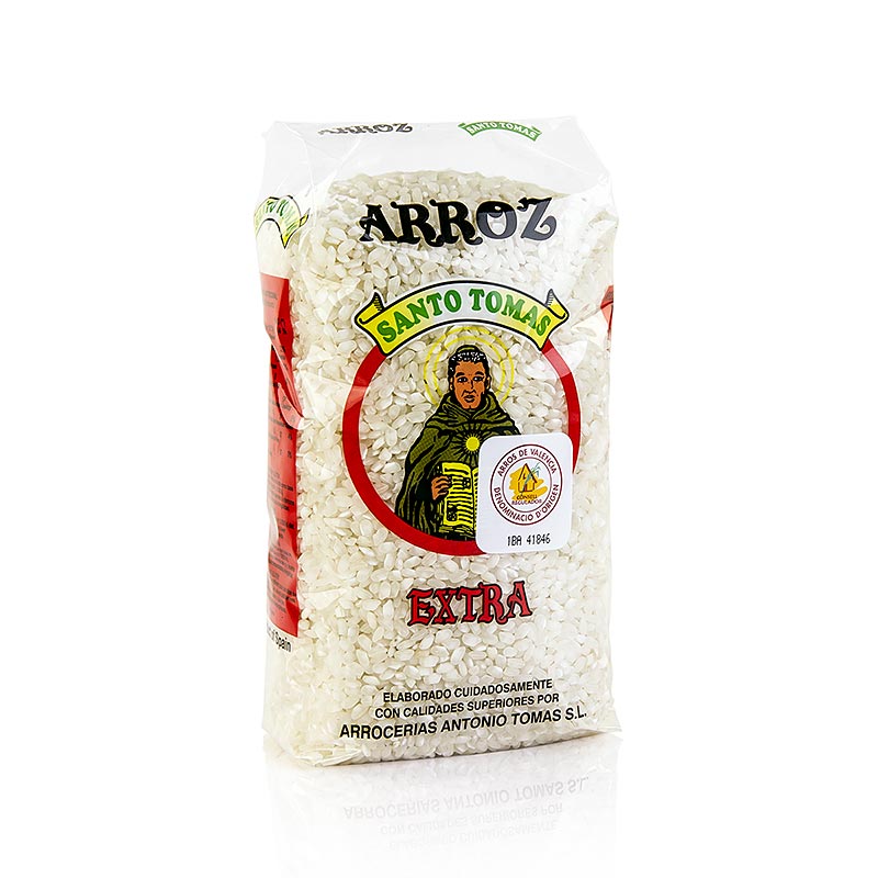 1 kg Packung Arroz Extra, Rundkornreis aus Spanien, ideal für die Zubereitung von Paella oder Milchreis