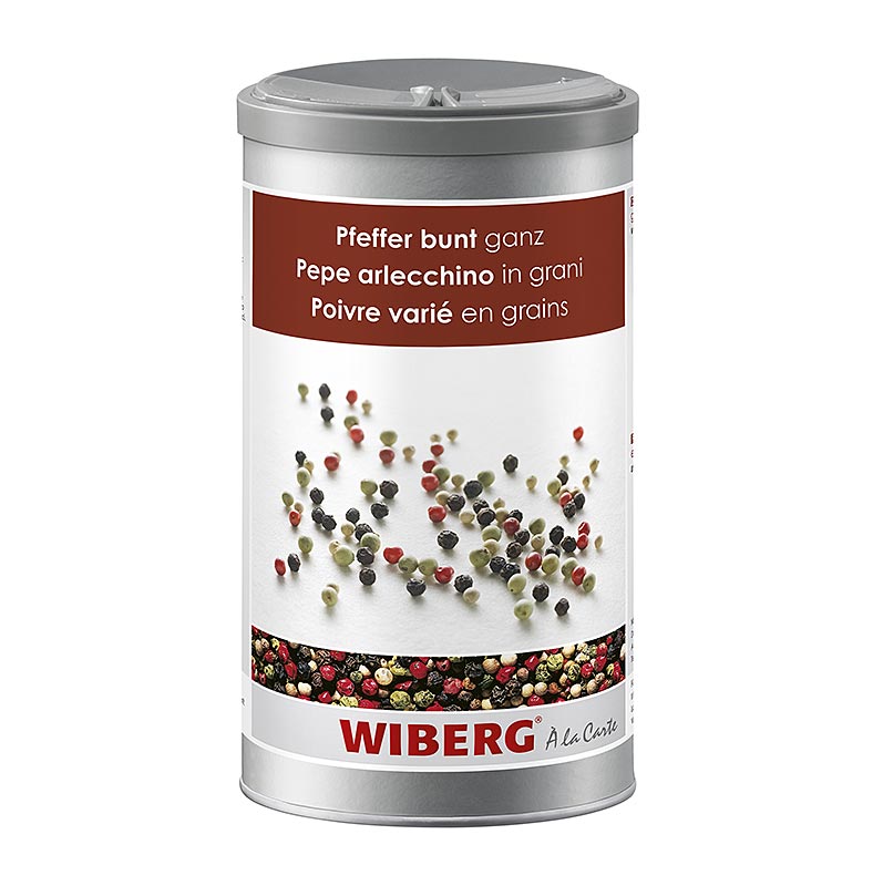 550 g of Wiberg Pfeffer bunt, ganz, a colorful and whole pepper product (English)