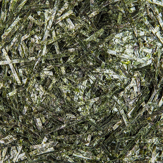 German: Fein geschnittene Streifen von Nori-Algen, 100 g Verpackungseinheit, ideal für Sushi-Rollen und Garnituren