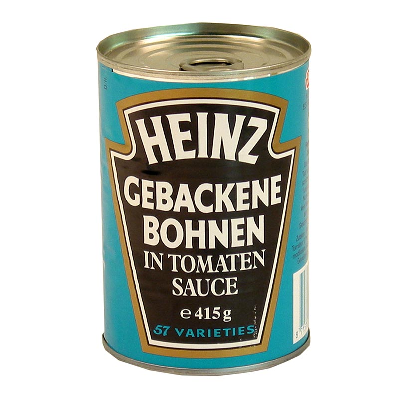 Delicious Heinz Baked Beans in 415g can with rich tomato sauce (English)