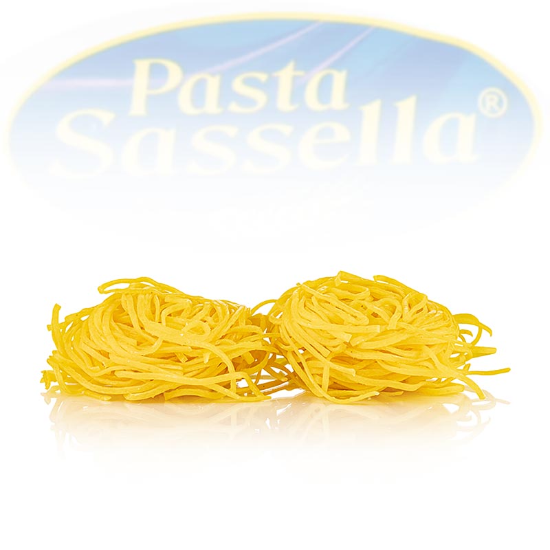 Premium 500 g pack of Sassella Frische Spaghettini, 2 mm Bandnudel, perfect for pasta lovers