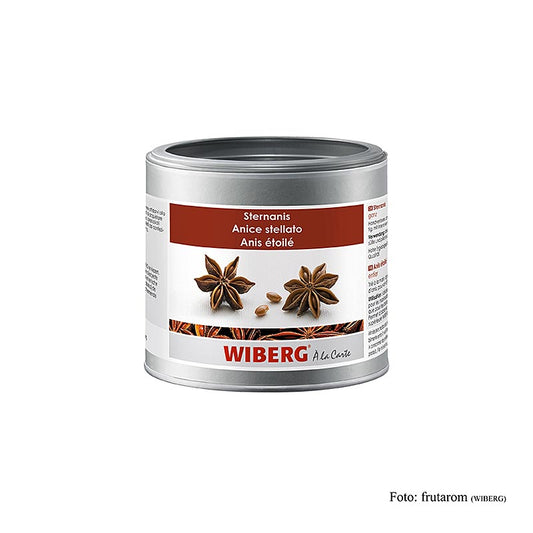 Wiberg Sternanis, ganz, 95 g - Aromatic and flavorful whole star anise spice in a 95 gram package