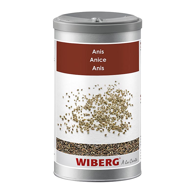 Wiberg Anis, ganz, 500 g - hochwertiger Anis in praktischer Verpackung für vielseitige Verwendung in der Küche und Backen