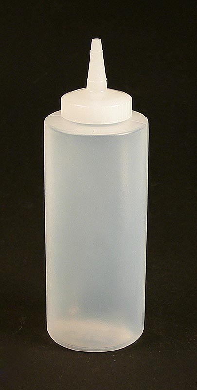 White plastic spray bottle with medium size, 350ml capacity, and 1 piece