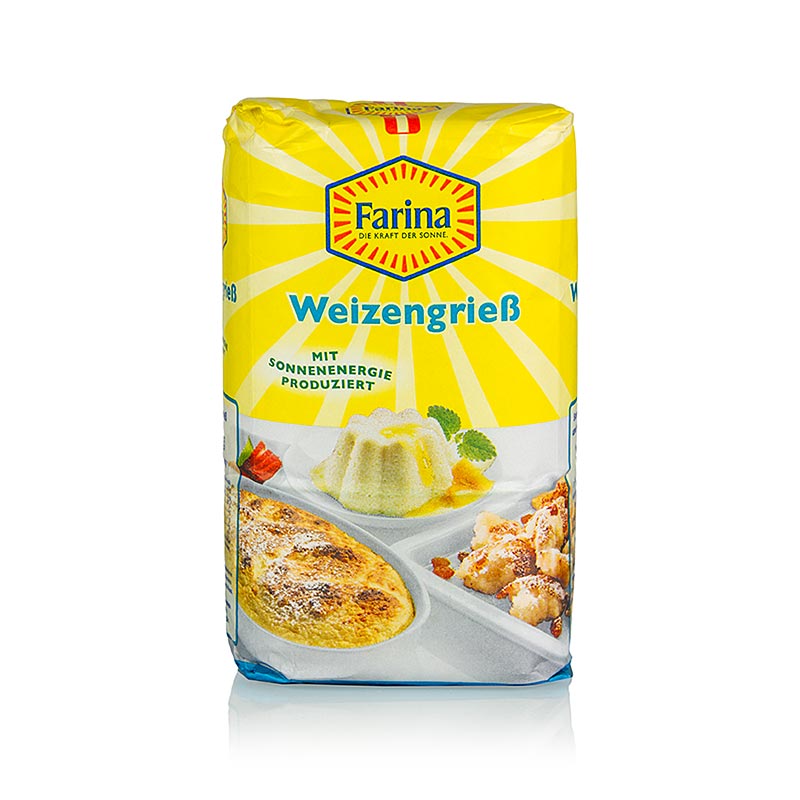 German

Alt text: Hartweizengrieß aus der Steiermark in 1 kg Verpackung für die Zubereitung von traditionellen steirischen Grießknödeln