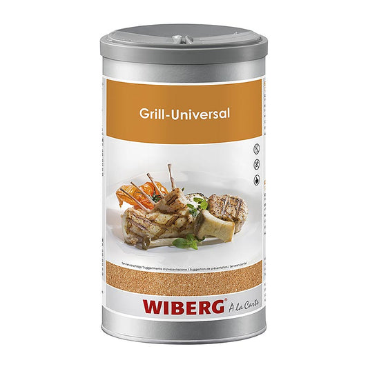 German

Alt-Text: Wiberg Grill Universal, Gewürzsalz, 1,05 kg - vielseitiges Gewürzsalz für ein besonderes Grillerlebnis