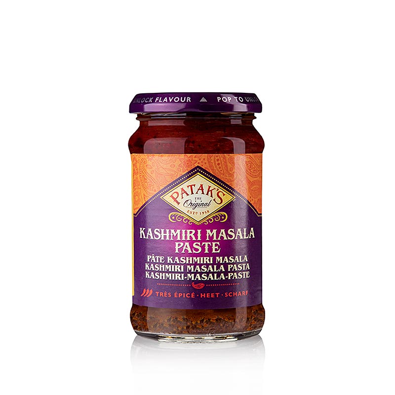 Spicy and aromatic Kashmiri Masala Curry Paste by Patak´s, 295 g