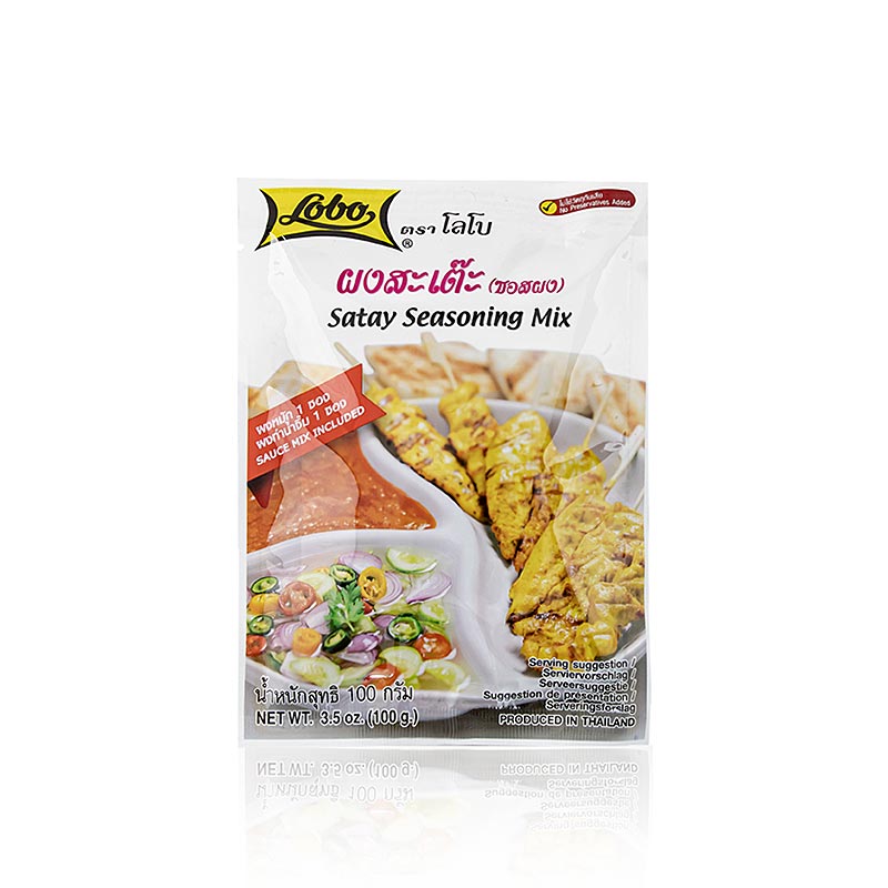 German

Alt text: Satay/ Saté - Gewürzmischung, 100 g - Eine köstliche Gewürzmischung für die Zubereitung von Satay-Spießen, mit einer Mischung aus exotischen Aromen und Gewürzen, perfekt für Grillabende und asiatische Gerichte