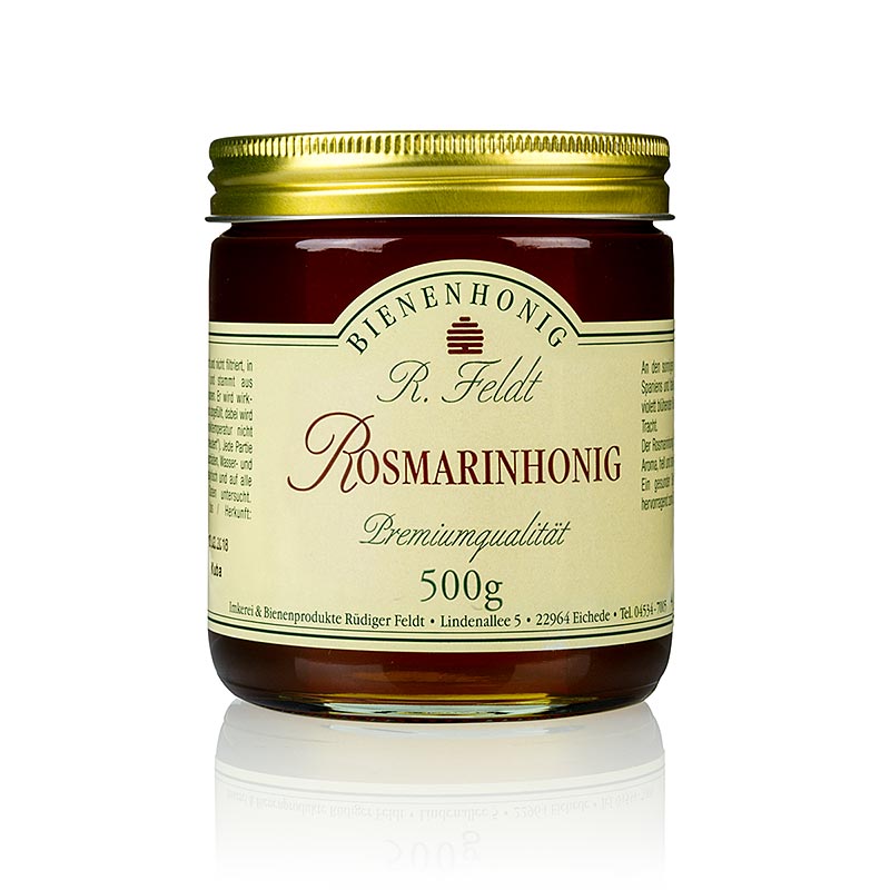 500 g of delicate and floral Spanish liquid rosemary honey with a rich aroma