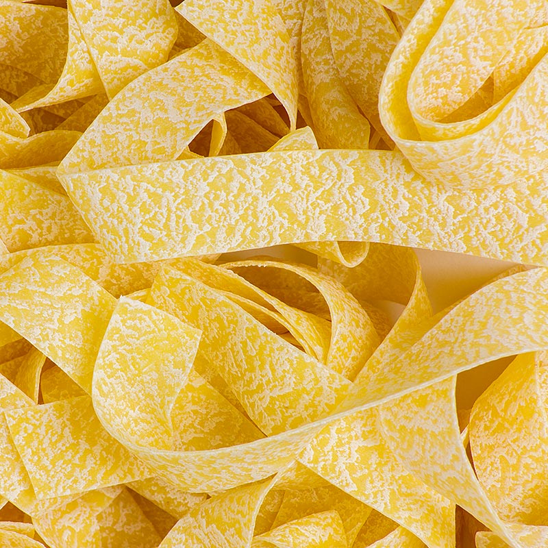 De Cecco Pappardelle mit Ei, No101, 3 kg, 12 x 250g - Authentic Italian egg pappardelle pasta in a bulk pack