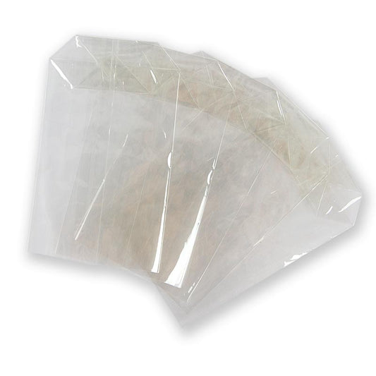 Zellglas - Kreuzbodenbeutel, Cellophan, gereckt, 8,5x14,5cm, 100 St packaging product for food and gift items