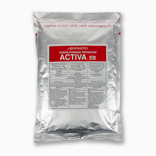 1 kg Packung Activa Transglutaminase EB, ein leistungsstarkes Enzym für die Fleischverarbeitung, nicht für den Endverbraucher bestimmt