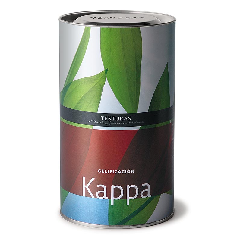 Kappa (K-Carrageen) from Texturas Ferran Adrià, an E 407 thickening agent in a 400 g package, perfect for culinary experimentation and food innovation