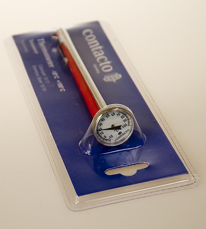 German

Edelstahl Analog Thermometer-Prüfstab mit einem Messbereich von -10°C bis +100°C und einer Länge von 14cm, ideal für genaue Temperaturmessungen in verschiedenen Anwendungen