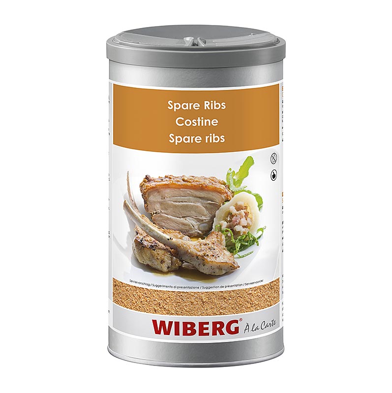 German

Alt Text: Wiberg Spare Ribs-Würzmischung, 1,05 kg - Eine würzige Gewürzmischung perfekt für zarte und saftige Spare Ribs, verpackt in einer 1,05 kg Packung