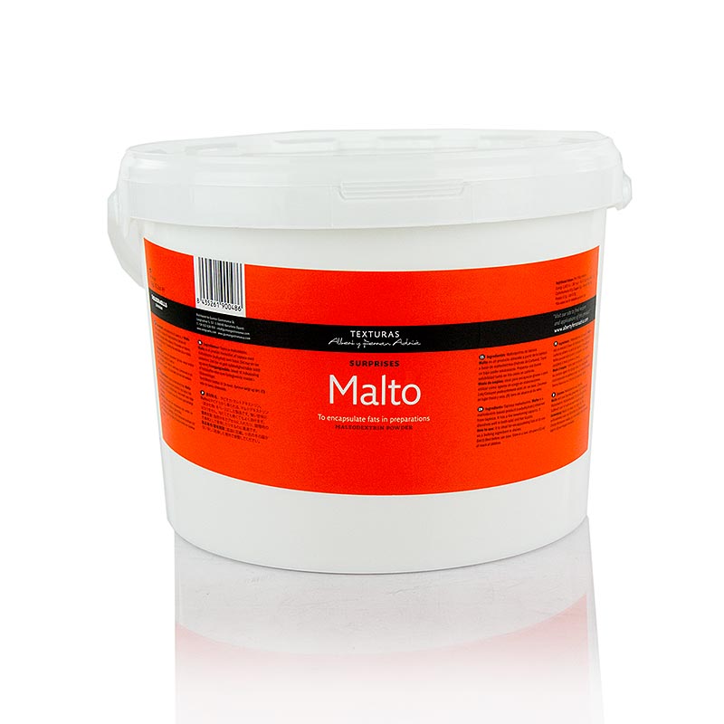 Organic tapioca-based maltodextrin, a versatile absorption and carrier agent from Texturas Ferran Adrià, available in 1 kg packaging