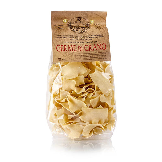 Morelli 1860 Straccetti, Germe di Grano, mit Weizenkeimen, al Bronzo, 250g - traditional Italian pasta with wheat germ, bronze cut, 250 grams