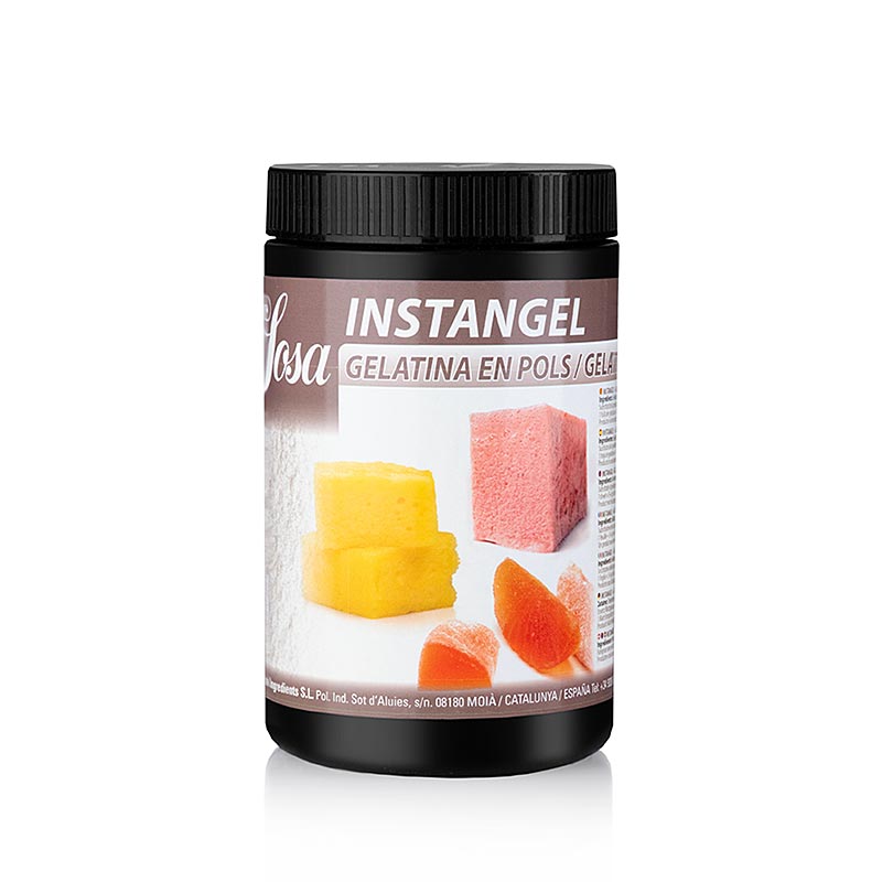 500 g of InstantGEL (kaltlösliches Gelatinepulver) for quick and easy gelatin preparation (English)