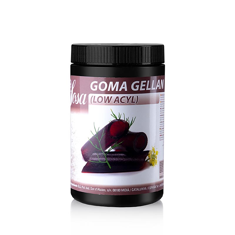 Gellan Gum (Gellan), E 418, 500 g - white powdered food additive for thickening and gelling in baking and cooking (English)