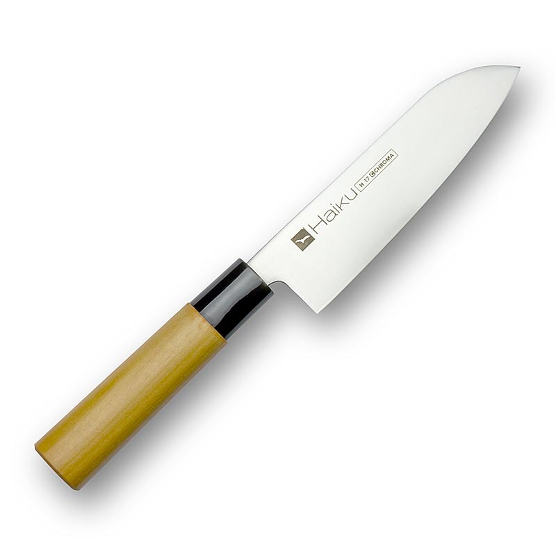 German

Haiku Original H-17 Kleines Santoku, 14cm, 1 St - hochwertiges japanisches Kochmesser mit 14 cm Klingenlänge