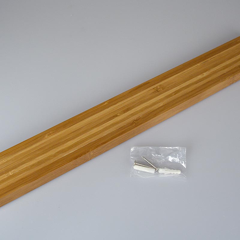 Chroma E-01 Magnetleiste, Bambus, 49x6x2cm, St - a long, sturdy bamboo magnetic strip for kitchen knives