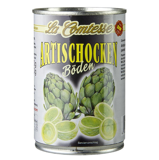 Artischockenböden, 8-12 round, 5cm diameter, 400g - high quality product for cooking