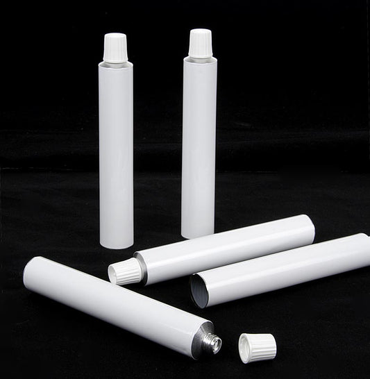 30ml white filling tube without content from 100% Chef, 1 piece (English)