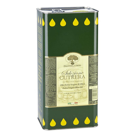 High-quality Natives Olivenöl Extra, Frantoi Cutrera Selezione Cutrera, intensiv, 5 l, perfect for culinary use and enhancing the flavor of your dishes