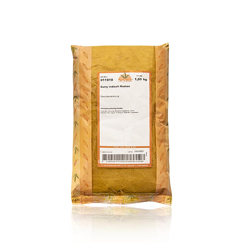 1 kg pack of Deli Special Indisch curry powder, perfect for adding authentic Indian flavor to your dishes (English)