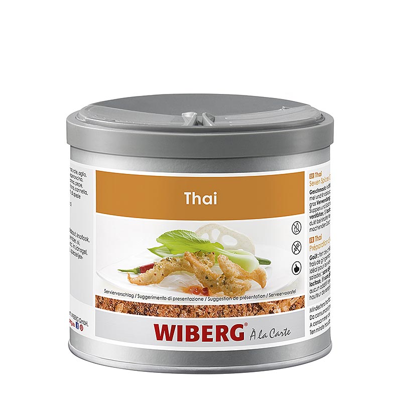 Gewürzzubereitung Wiberg Thai Style - Seven Spices, ideal für authentische Pfannen- und Wok-Gerichte, 300 g