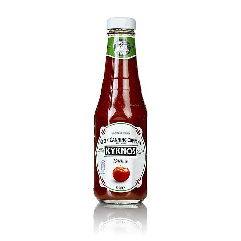 Kyknos Tomaten Ketchup aus Griechenland, hergestellt in einer 290 ml Flasche